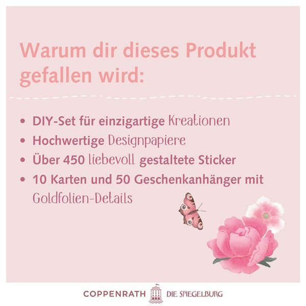 Produktbild: Designpapier-Kreativbuch Garden Glory