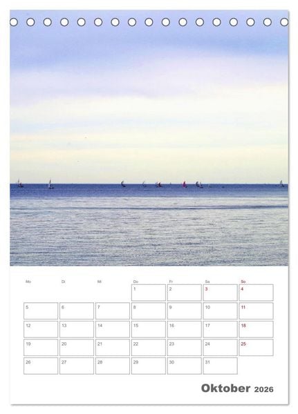 Produktbild: Mein Warnem&uuml;nde - Das moderne Ostseebad im Norden von Rostock (Tischkalender 2026 DIN A5 hoch), CALVENDO Monatskalender