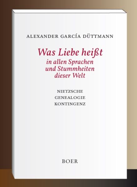 Was Liebe heisst in allen Sprachen und Stummheiten dieser Welt, Taschenbuch von Alexander G. Düttmann, Boer Verlag, 9783924963705