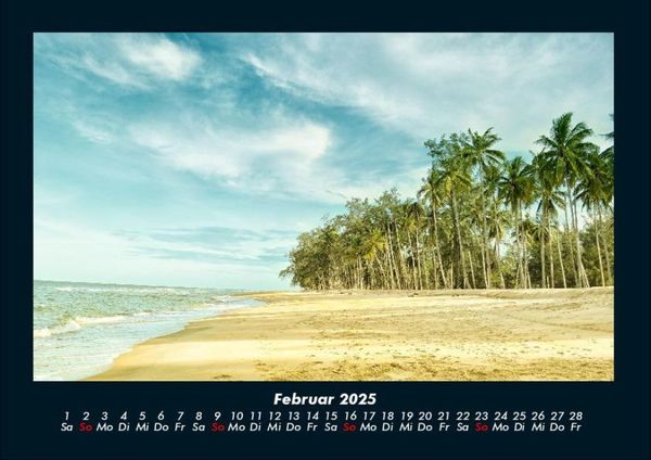 Produktbild: Str&auml;nde der Welt 2025 Fotokalender DIN A4