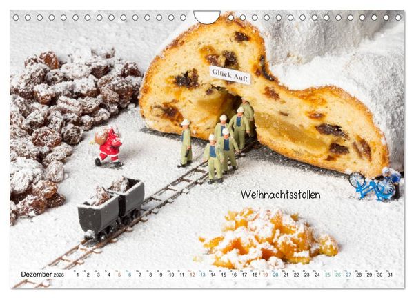 Produktbild: Chair-Sharing ... und andere Mini-Welten (Wandkalender 2026 DIN A4 quer), CALVENDO Monatskalender