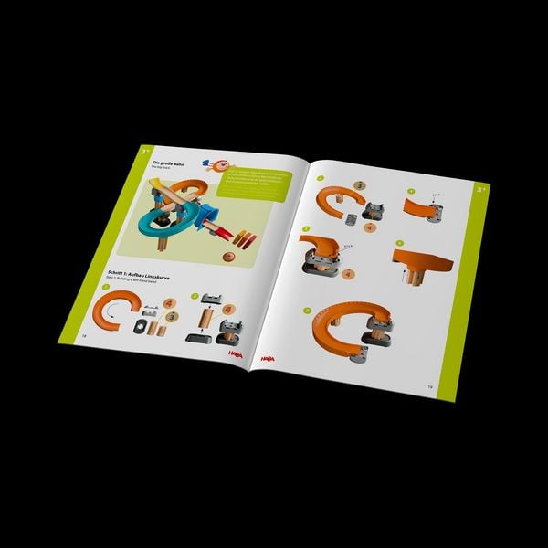 Produktbild: Kullerb&uuml; Kugelbahn Step-By-Step