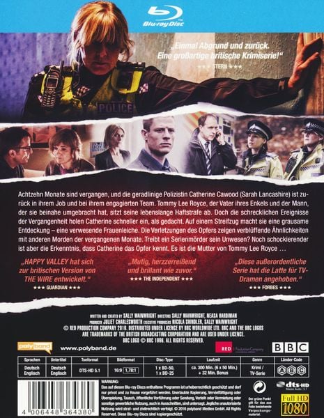 Produktbild: Happy Valley - In einer kleinen Stadt - Staffel 2 [2 BRs]