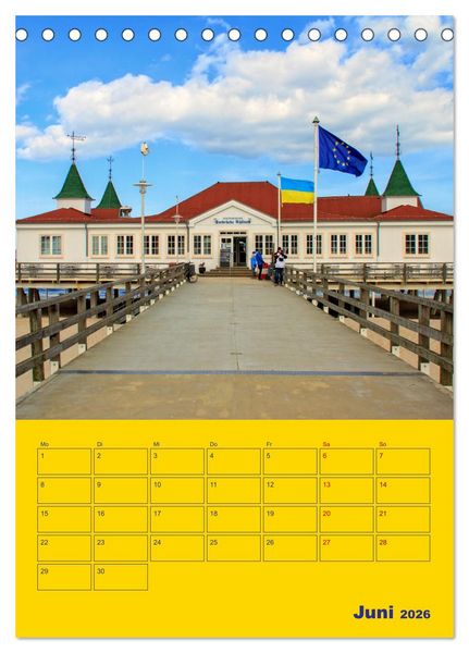 Produktbild: Sehnsucht nach Meer - Ostsee (Tischkalender 2026 DIN A5 hoch), CALVENDO Monatskalender