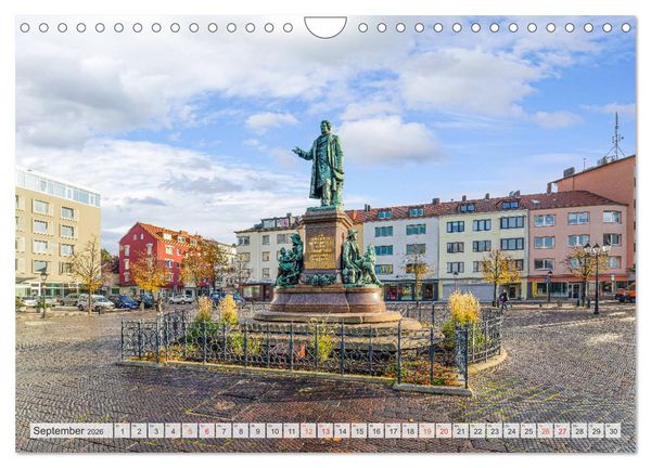 Produktbild: Bremerhaven Stadtansichten (Wandkalender 2026 DIN A4 quer), CALVENDO Monatskalender