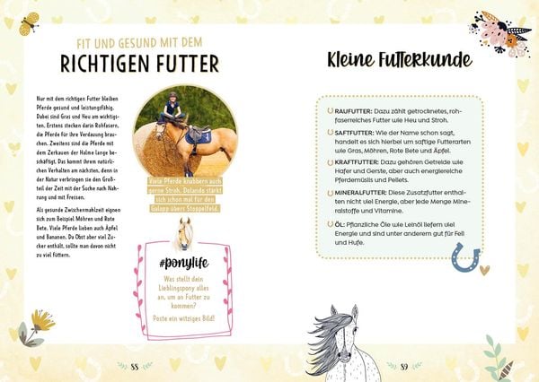Produktbild: # ponylife &ndash; Mein Pferde-Mitmach-Journal von den Social-Media-Stars Lia und Lea