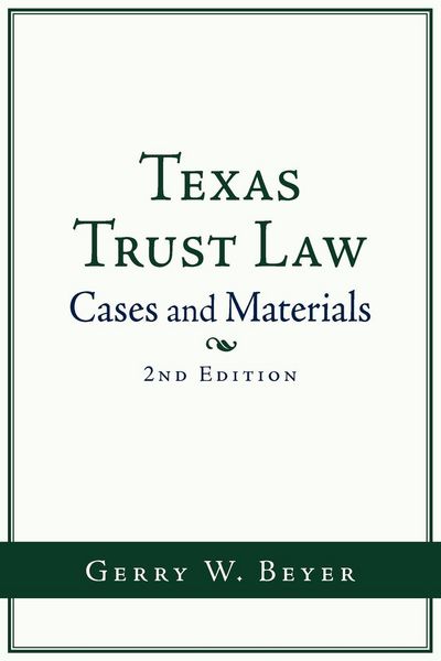Produktbild: Texas Trust Law