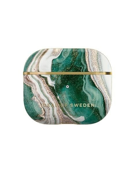 IDEAL OF SWEDEN Airpods Case Gen 3 Golden Jade Marble