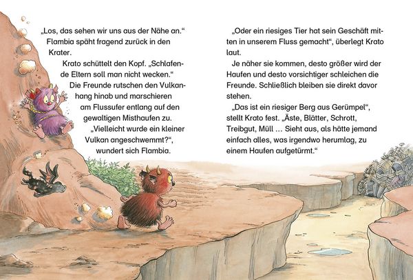 Produktbild: Die Vulkanos vertreiben die Drachenechse! (Band 8)