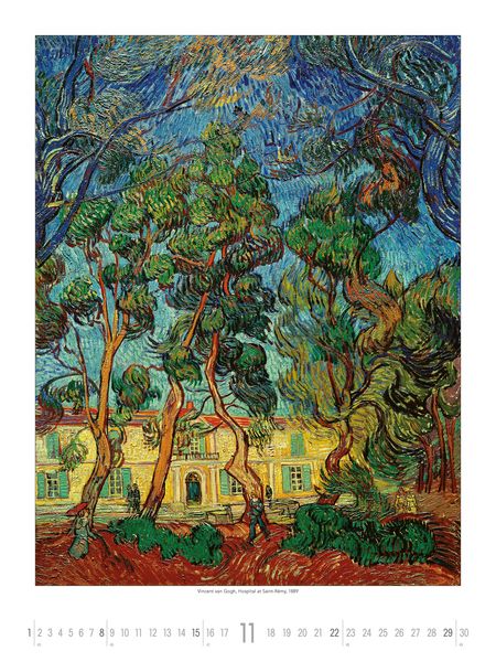 Produktbild: Vincent van Gogh 2025 - Bild-Kalender 42x56 cm - Kunst-Kalender - Wand-Kalender - Malerei - Alpha Edition