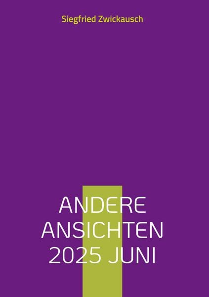 Produktbild: Andere Ansichten 2025 Juni