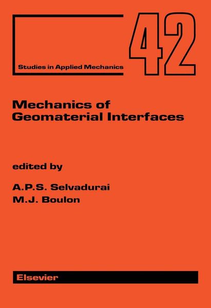Produktbild: Mechanics of Geomaterial Interfaces