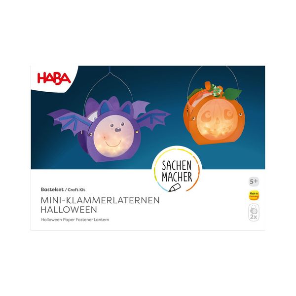 Produktbild: Bastelset - Mini-Klammerlaternen Halloween