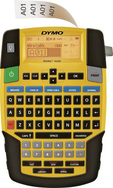 Produktbild: NWL Germany Dymo Rhino 4200 KofferSet Beschriftungsger&auml;t