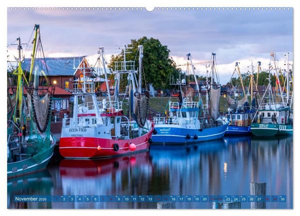 Produktbild: Greetsiel, die ostfriesische Perle und seine Umgebung (Wandkalender 2026 DIN A2 quer), CALVENDO Monatskalender
