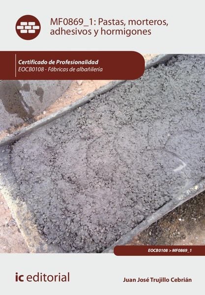 Produktbild: Pastas, morteros, adhesivos y hormigones. EOCB0108
