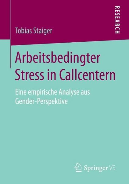 Produktbild: Arbeitsbedingter Stress in Callcentern