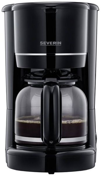Produktbild: Severin 4320 Kaffeemaschine Schwarz Fassungsverm&ouml;gen Tassen=10 Glaskanne, Warmhaltefunktion