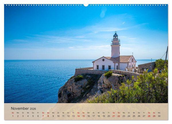 Produktbild: Mallorca - Perle des Mittelmeers (hochwertiger Premium Wandkalender 2026 DIN A2 quer), Kunstdruck in Hochglanz