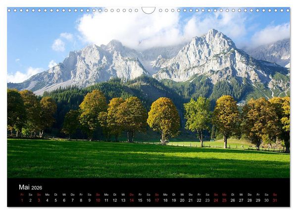 Produktbild: Der Dachstein - Massiv in den Alpen (Wandkalender 2026 DIN A3 quer), CALVENDO Monatskalender