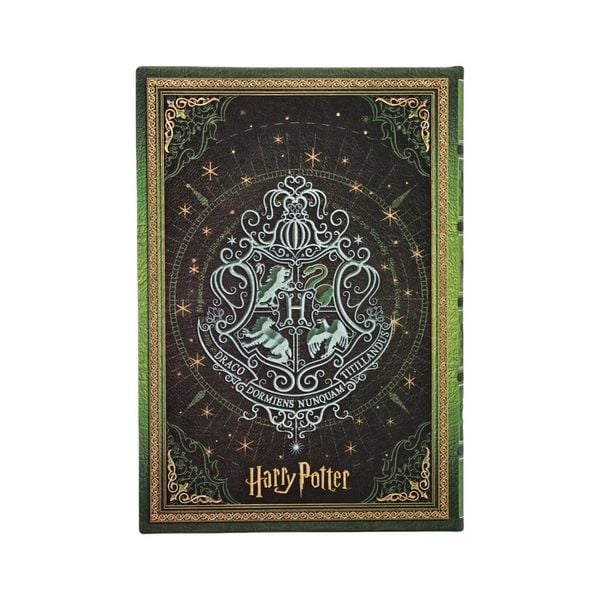 Produktbild: Hardcover Notizbuch, Slytherin, Midi, Spezial Liniert