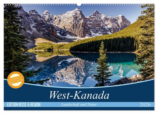 Produktbild: West-Kanada (Wandkalender 2026 DIN A2 quer), CALVENDO Monatskalender