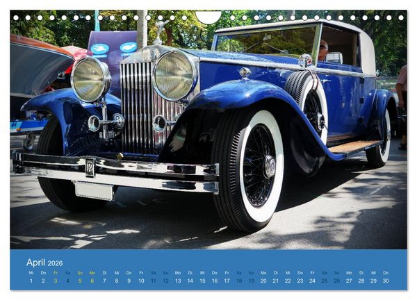 Produktbild: Rolls Royce Revival (Wandkalender 2026 DIN A4 quer), CALVENDO Monatskalender