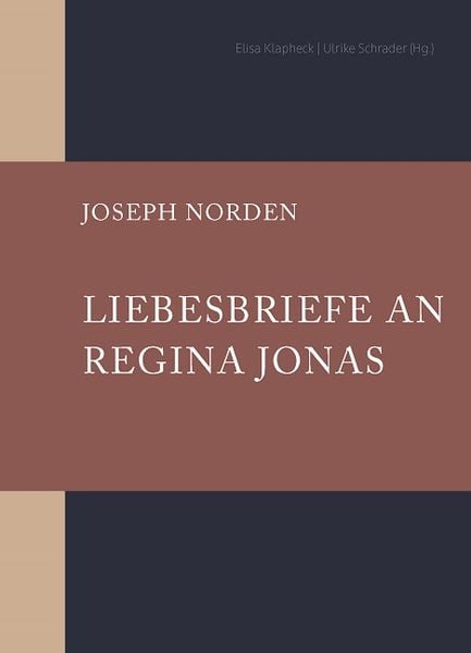 Produktbild: Liebesbriefe an Regina Jonas