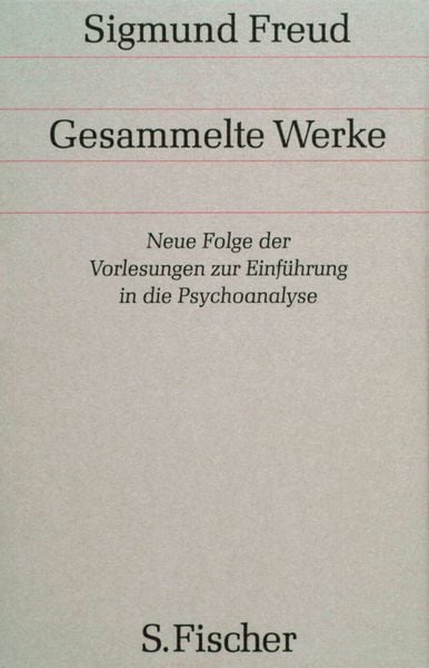Produktbild: Neue Folge der Vorlesungen zur Einf&uuml;hrung in die Psychoanalyse