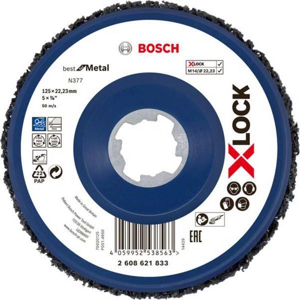 Produktbild: Bosch Accessories 2608621833 Polierscheibe Durchmesser 125 mm 1 St.
