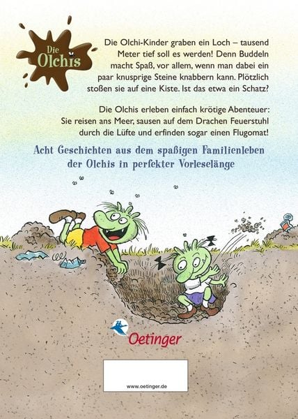 Produktbild: Die Olchis finden einen Schatz und andere krötige Abenteuer