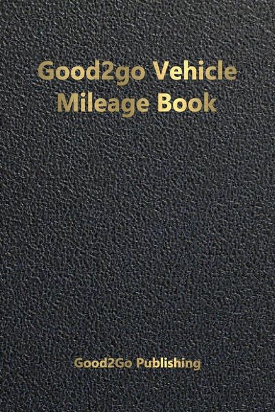 Produktbild: Good2go Vehicle Mileage Book