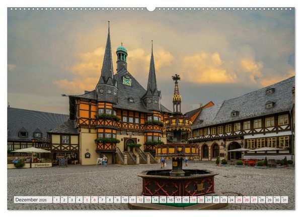 Produktbild: Wernigerode Impressionen (Wandkalender 2026 DIN A2 quer), CALVENDO Monatskalender