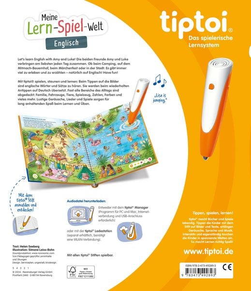 Produktbild: tiptoi&reg; Meine Lern-Spiel-Welt - Englisch