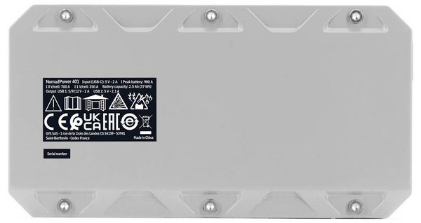 Produktbild: GYS LITHIUM-BOOSTER NOMAD POWER 401 087316 Schnellstartsystem