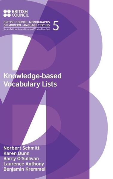 Produktbild: O'Sullivan, B: Knowledge-Based Vocabulary Lists
