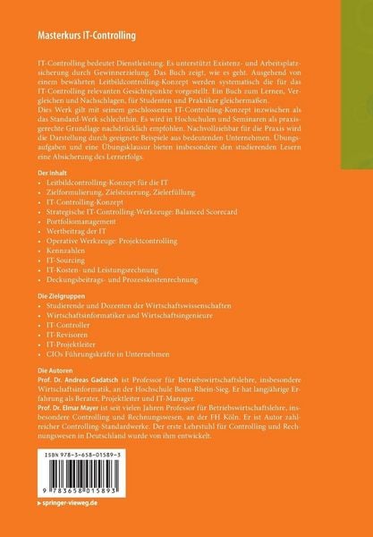 Produktbild: Masterkurs IT-Controlling