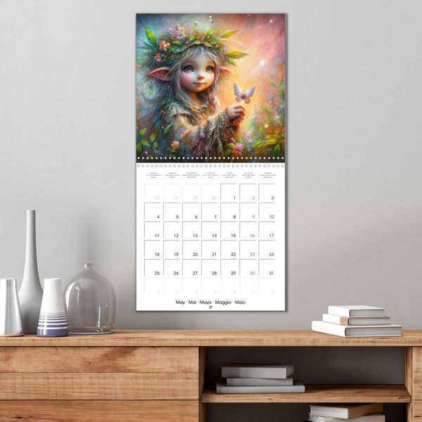 Produktbild: Gentle Gnome Portraits - Whimsical Magic (Wall Calendar 2026 12 &times; 12 Inch) CALVENDO 12 Month Wall Calendar