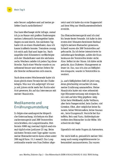 Produktbild: Diabetes Typ 2 - Das M&auml;nnerbuch