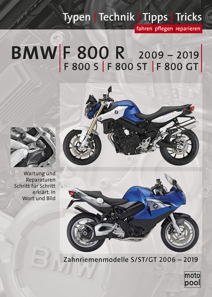 Produktbild: BMW F800R, F800S, F800ST, F800GT Reparaturanleitung
