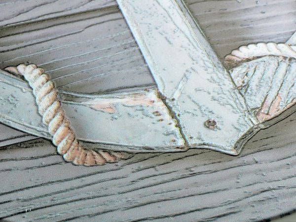 Produktbild: WC-Sitz Mod. Rope mit Relief, aus bruchstabilem Thermoplast