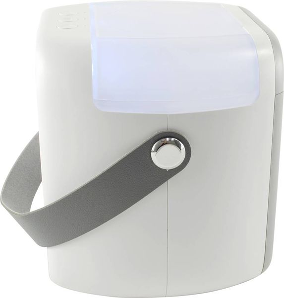 Produktbild: X4-LIFE Luftk&uuml;hler (L x B x H) 15.2 x 17.4 x 17.3 cm mit Akku, mit Beleuchtung, mit w&auml;hlbaren Stimmungslichtern
