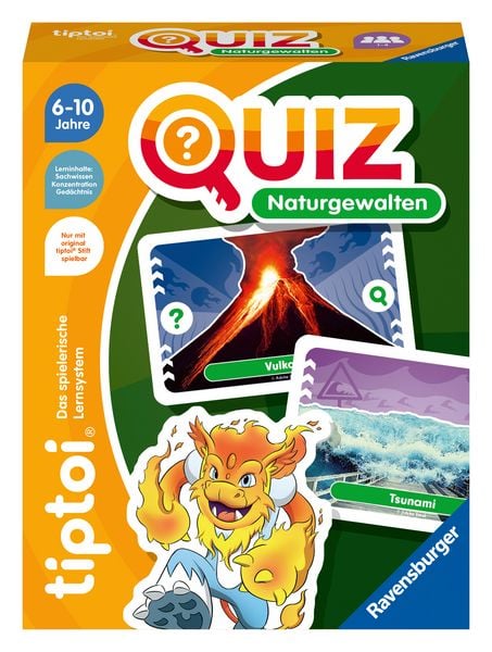 Produktbild: tiptoi&reg; Quiz Naturgewalten - ab 6 Jahre