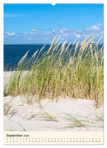 Produktbild: INSEL SYLT, Berauschende Nat&uuml;rlichkeit (Wandkalender 2026 DIN A2 hoch), CALVENDO Monatskalender