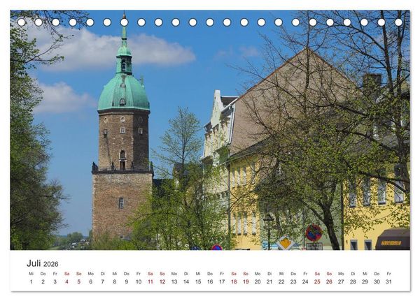 Produktbild: Annaberg - Hauptstadt des Erzgebirges (Tischkalender 2026 DIN A5 quer), CALVENDO Monatskalender