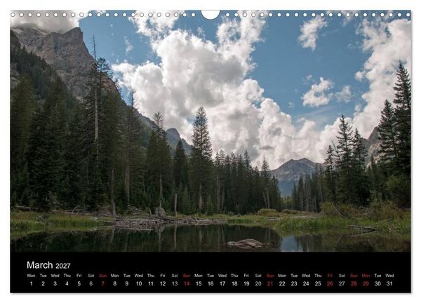 Produktbild: Beautiful Yellowstone and Grand Tetons National Parks (Wall Calendar 2027 DIN A3 landscape), CALVENDO 12 Month Wall Calendar