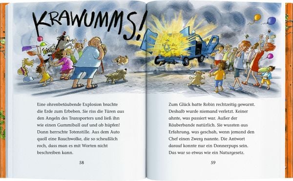 Produktbild: Der wilde R&auml;uber Donnerpups (Erstlesebuch, Bd. 3)