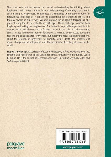 Produktbild: Forgiveness and Moral Understanding