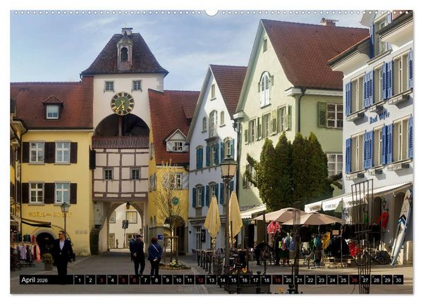 Produktbild: MEERSBURG - ITALIENISCHE MOMENTE (Wandkalender 2026 DIN A2 quer), CALVENDO Monatskalender