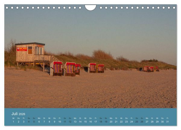 Produktbild: F&ouml;hr 2026. Portr&auml;t einer Insel (Wandkalender 2026 DIN A4 quer), CALVENDO Monatskalender